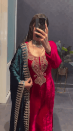 Rajwada Royale 9000 Velvet Suit Set - Image 3