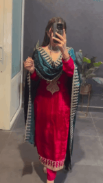 Rajwada Royale 9000 Velvet Suit Set - Image 2