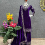 Luxnetics Winter Special Designer Ready to Wear Velvet Suit