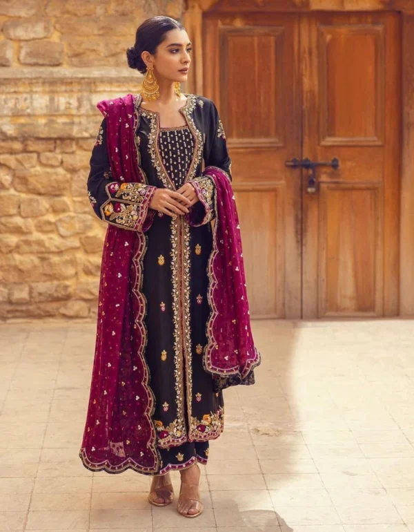 Midnight Berry Velvet Set