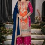 The Sunset Zari Festival Palazzo Set