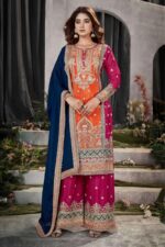 The Sunset Zari Festival Palazzo Set