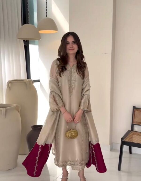 Royal Embroidered Sharara Suit