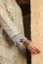 Pastel Grace Embroidered Kurti Pant Dupatta Set - Image 3