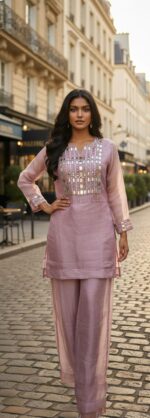Pastel Festive Kurta Set