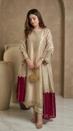 Royal Embroidered Sharara Suit