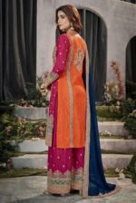 The Sunset Zari Festival Palazzo Set - Image 3