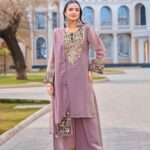 Shimmer Grace Embroidered Kurta