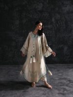Mint Whisper Butter Yellow Premium Kurta Set - Image 5