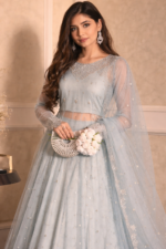 Aqua Mist Flowy Kurta Set - Image 3