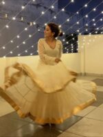 Ivory Aura Anarkali Set - Image 8