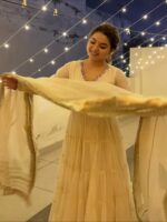 Ivory Aura Anarkali Set - Image 4