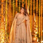 Sequins Embroidered Crunchy Silk Anarkali Sharara Set